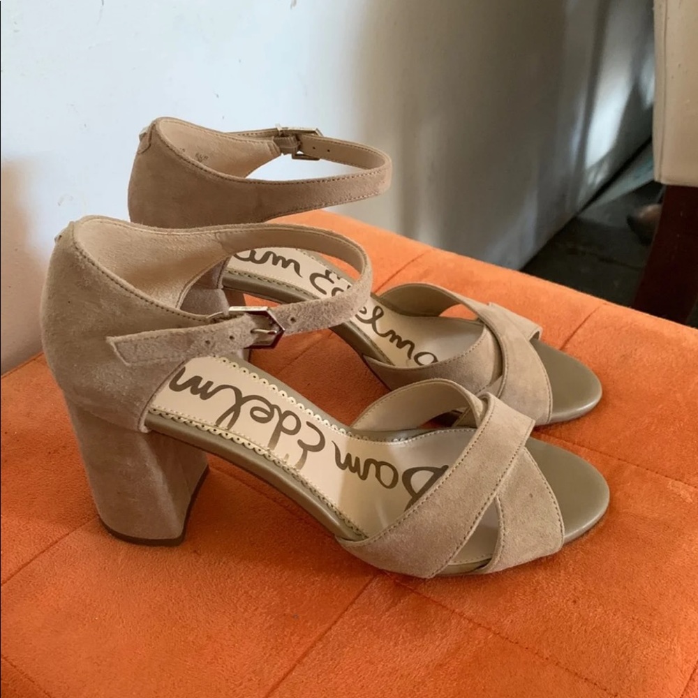 sam edelman ankle strap heel